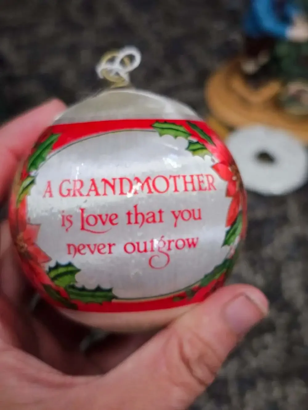 Ceramics By Sharon The Story Of Xmas Ornament